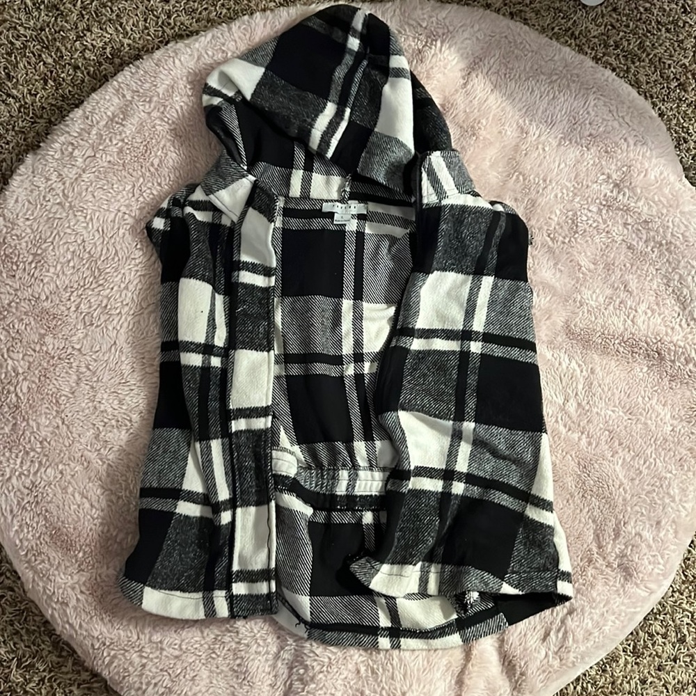 Plaid vest
